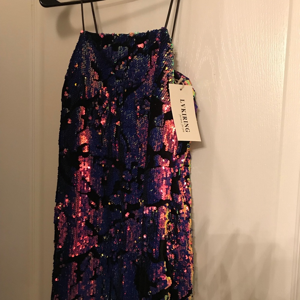 Sequin mini dress